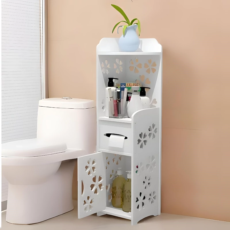 استند کنجی گلدار مناسب توالت حمام لوازم بهداشتی