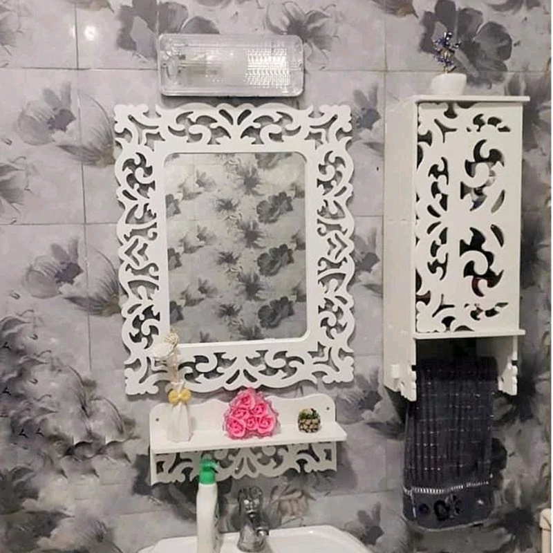 آینه باکس شلف سرویس بهداشتی و حمام ضدآب