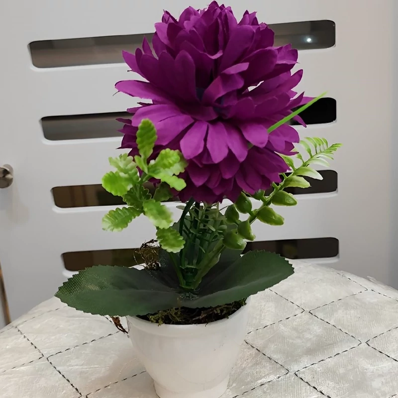 گل گلدان مصنوعی ضد آب دکوری تزئینی