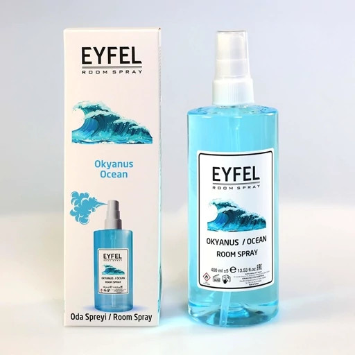 Eiffel Ocean Air Freshener Spray, Original Türkiye, 400 ml