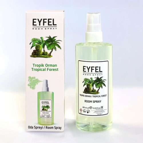 Eiffel Tropical Forest Air Freshener Spray, Original Türkiye, 400 ml