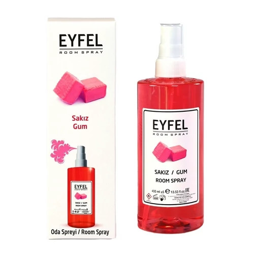 Eiffel air freshener spray, Gum model, original Türkiye, volume 400 ml