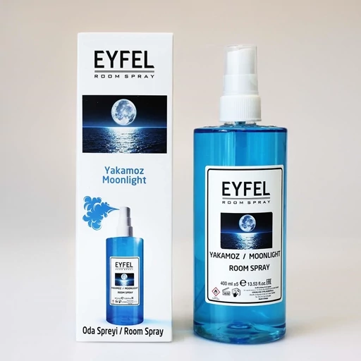 Eiffel Air Freshener Spray Moon Light Model Original Türkiye Volume 400 ml