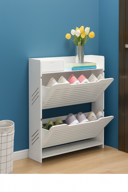 استند شلف ایستاده جاکفشی دو طبقه داشبوردی