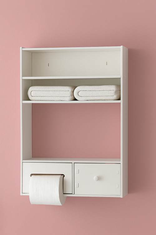 شلف طبقاتی دیواری مناسب سرویس بهداشتی و حمام