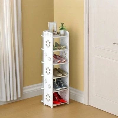 شِلف جاکفشی طبقاتی آپارتمانی PVC نانو ضدآب از 3 تا 7 طبقه