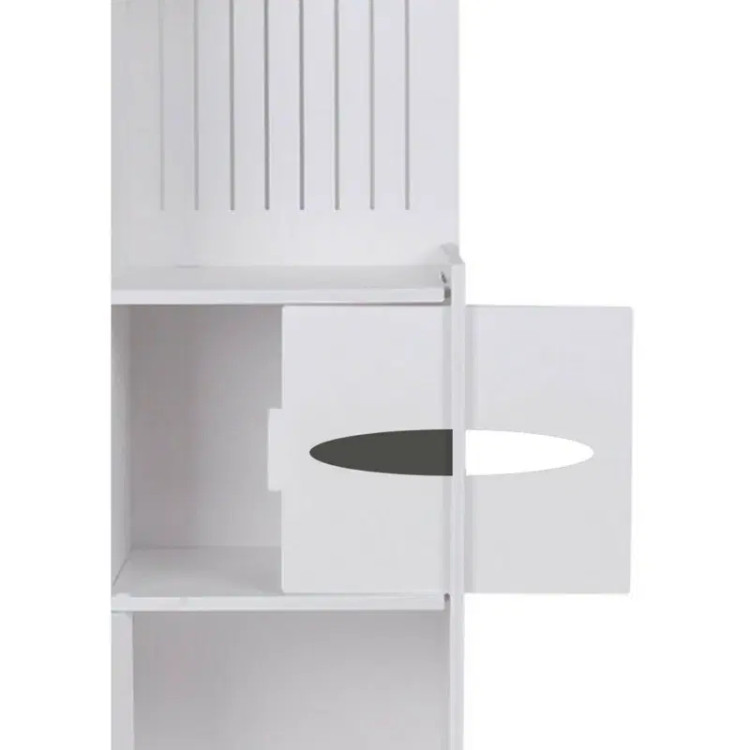 خرید شِلف نظمدهنده ایستاده سایز بزرگ PVC نانو ضدآب حمام، سرویس بهداشتی و گوشههای منزل