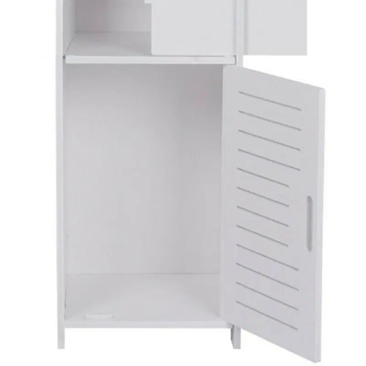 خرید شِلف نظمدهنده ایستاده سایز بزرگ PVC نانو ضدآب حمام، سرویس بهداشتی و گوشههای منزل