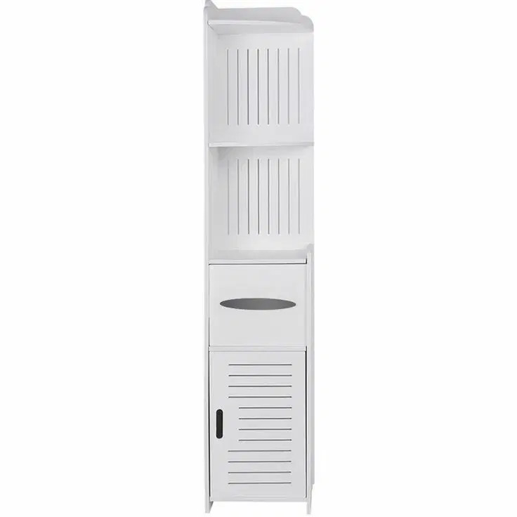 خرید شِلف نظمدهنده ایستاده سایز بزرگ PVC نانو ضدآب حمام، سرویس بهداشتی و گوشههای منزل