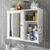 آینه باکس دیواری ضدآب PVC نانو برای سرویس بهداشتی و حمام مدرن و مقاوم در برابر رطوبت