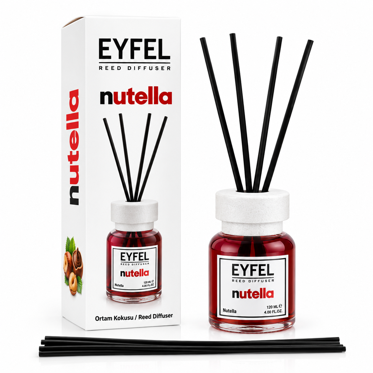 خوشبوکننده ایفل 120 میل خارجی رایحه نوتلا  EYFEL Nutella