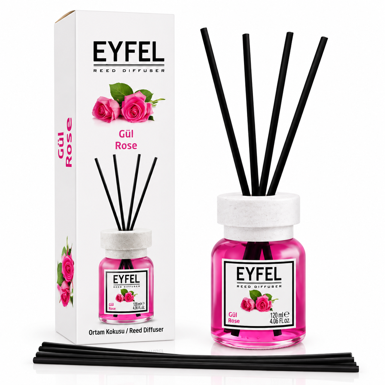 خوشبوکننده ایفل 120 میل خارجی رایحه گل رز  EYFEL Rose